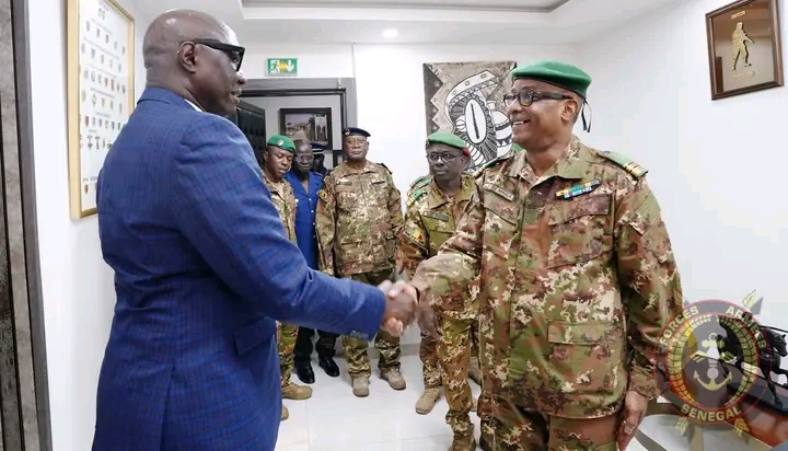 une délégation de l’armée malienne reçue par le ministre des Forces armées, Birame Diop