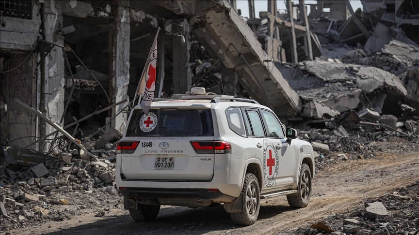 La dépouille d’un soldat israélien remise par le Hamas dans le cadre de la trêve