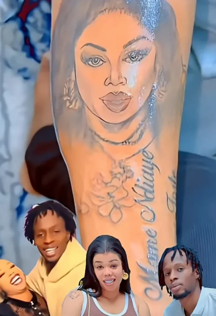 Sénégal – Le tiktokeur Fou se tatoue le visage de Mame Ndiaye Savon et enflamme la toile