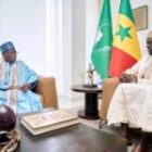 El Malick Ndiaye reçoit le Khalife général de Léona Niassène, Serigne Tidiane Niasse