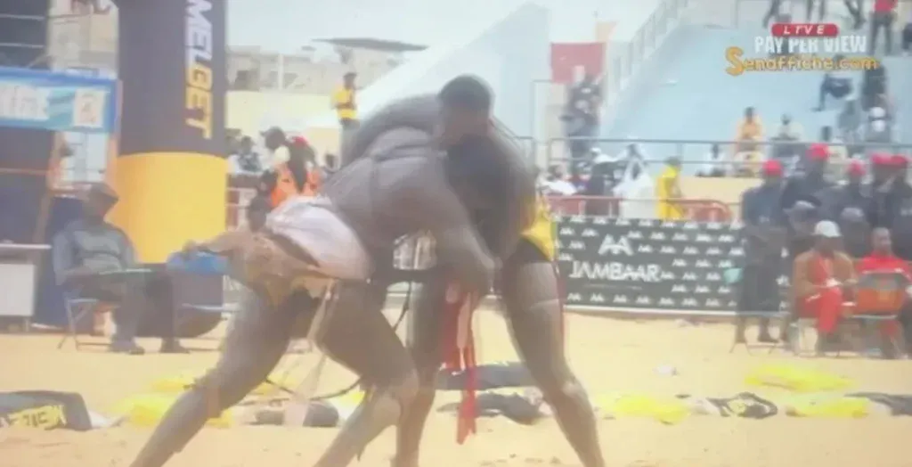Fils de Ama met fin au combat et terrasse Arnass sur une chute spectaculaire (Vidéo)