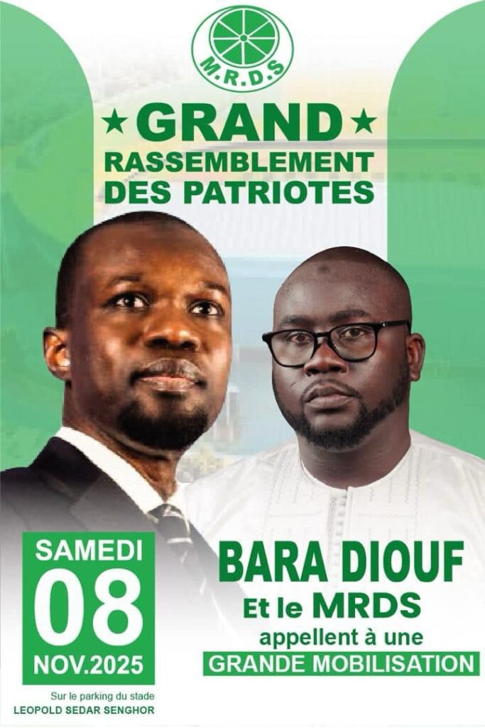 Grand rassemblement des patriotes, le mouvement MRDS salue la vision et la détermination du nouveau régime