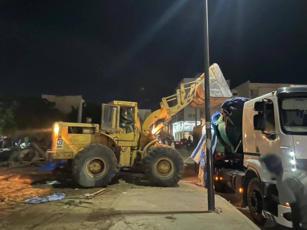 Vaste opération de désencombrement et de sécurisation à Liberté 6 et Grand Yoff