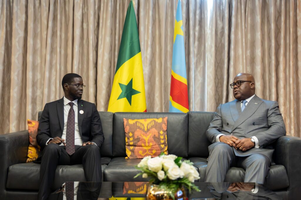 Bassirou Diomaye Faye et Félix Tshisekedi renforcent la coopération entre le Sénégal et la RDC (photos)