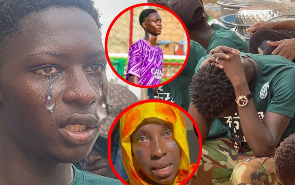 l’ami de Cheikh Touté s’effondre lors de la cérémonie du 3ᵉ jour