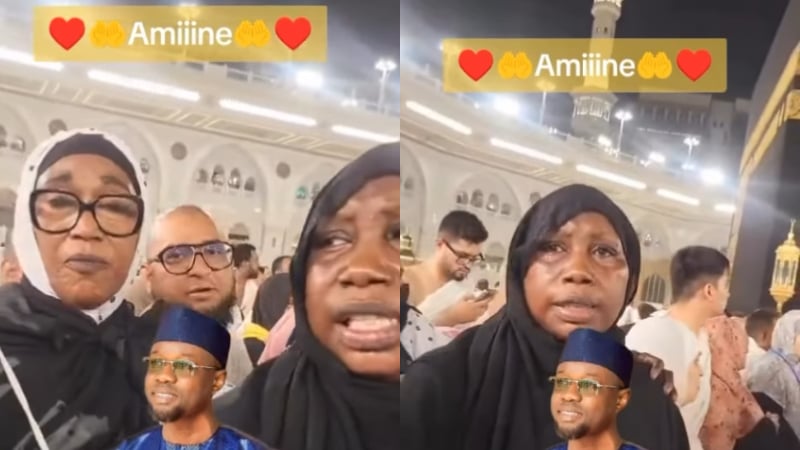 Des pèlerines sénégalaises prient pour Ousmane Sonko à La Mecque (vidéo)