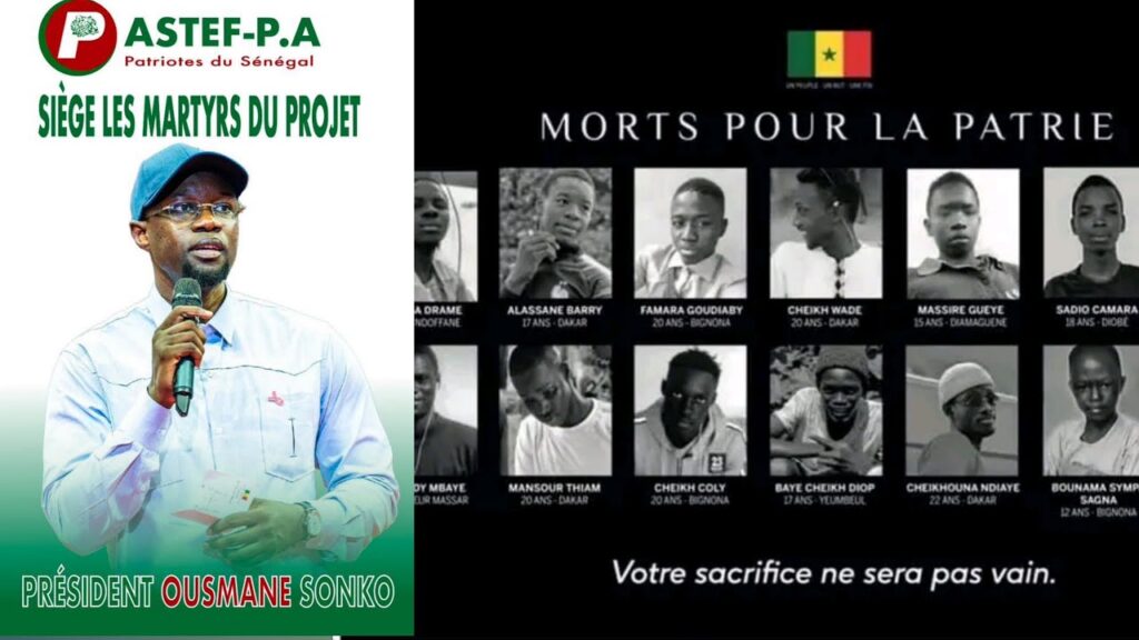 PASTEF reporte la Journée dédiée aux Martyrs et Victimes, initialement prévue le 28 novembre