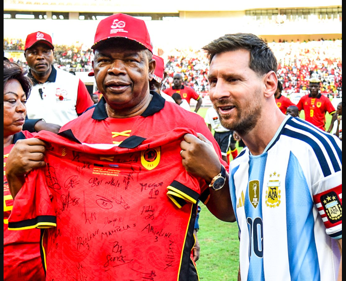 Messi décoré par un chef d’État africain