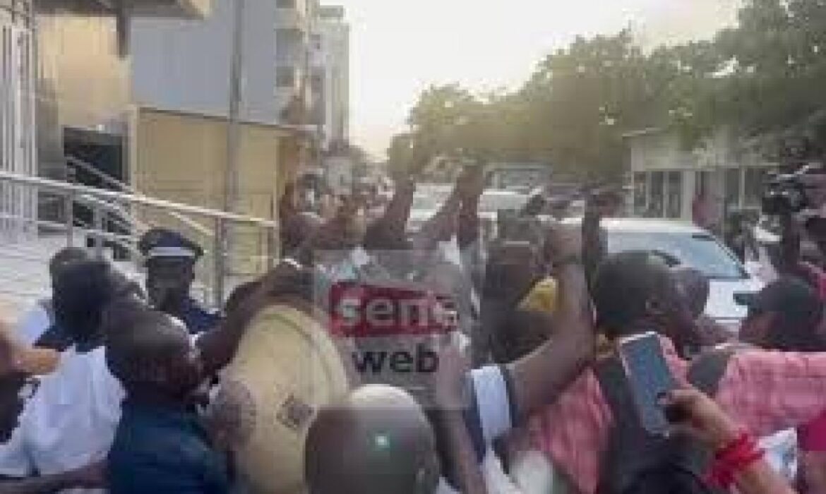 Les premières images de Pape Malick Ndour