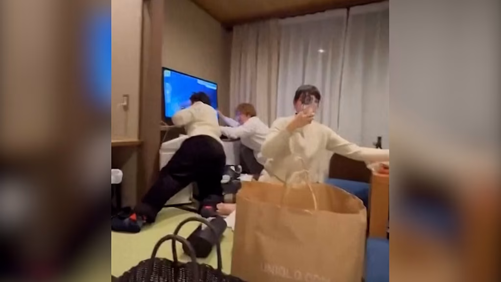 des images en direct montrent l’instant du séisme