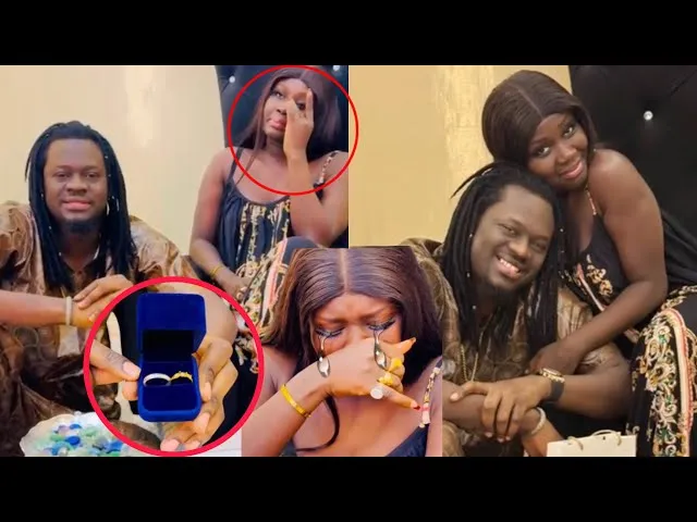 Sénégal – Après sa déclaration « Moy sama lumière », Omaro offre une bague en diamant à Sokhna Bator