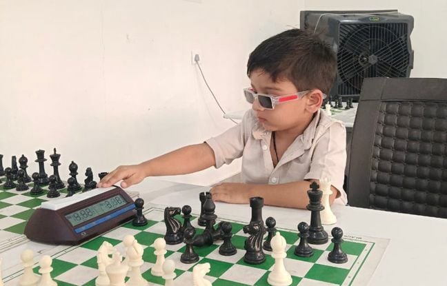 À seulement trois ans, Kushwaha devient le plus jeune joueur d&rsquo;échecs classé