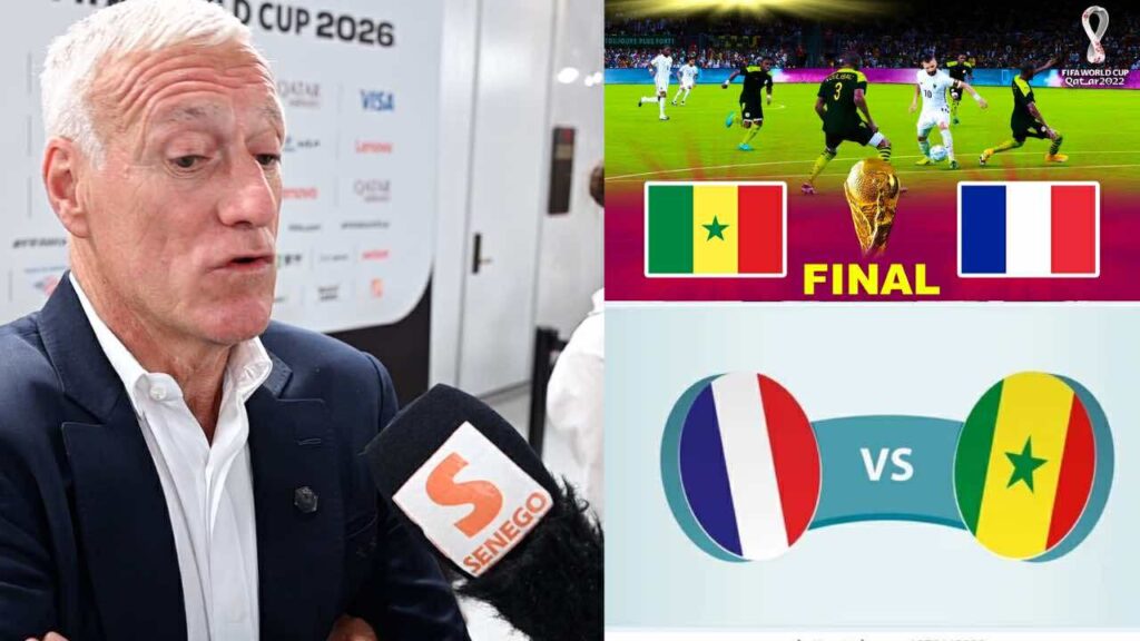 Deschamps analyse le choc Sénégal–France après le tirage (Senego TV)