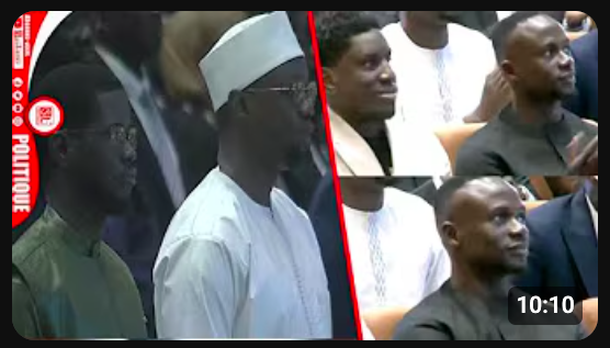Sonko et Diomaye à l’honneur, Sadio Mané et Demba Bâ salués par la foule (vidéo)
