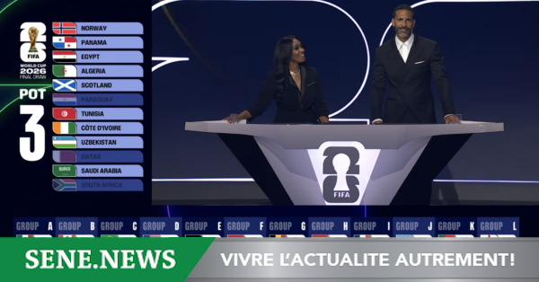 Voici la composition officielle de tous les groupes