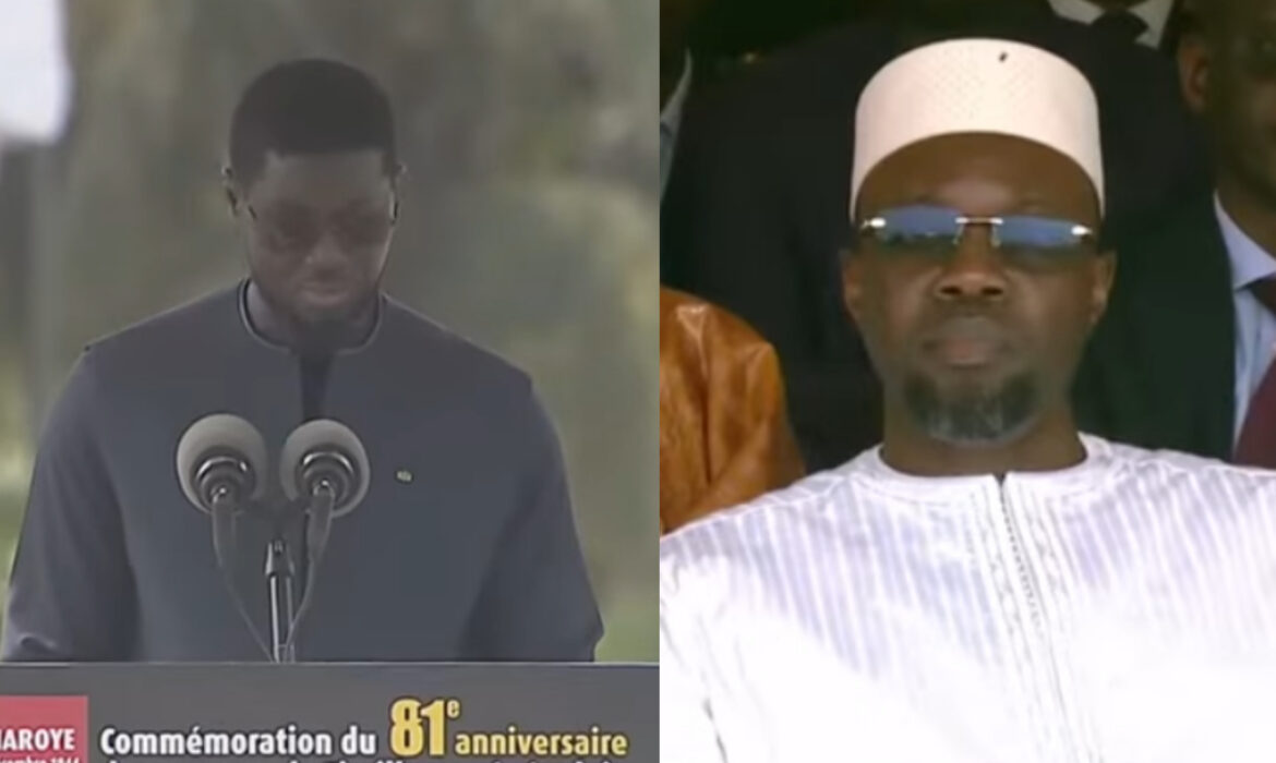 Le discours poignant du Président Diomaye devant le PM Osmane Sonko (vidéo)