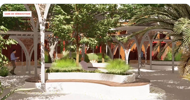 La future gare du TER redessine les connexions entre Dakar, Thiès et Mbour
