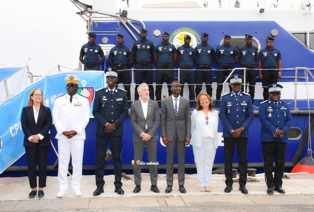 le Sénégal réceptionne deux vedettes offertes par le Royaume d’Espagne