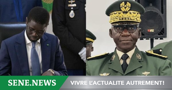 Le président Bassirou Diomaye Faye remplace le Général Mbaye Cissé