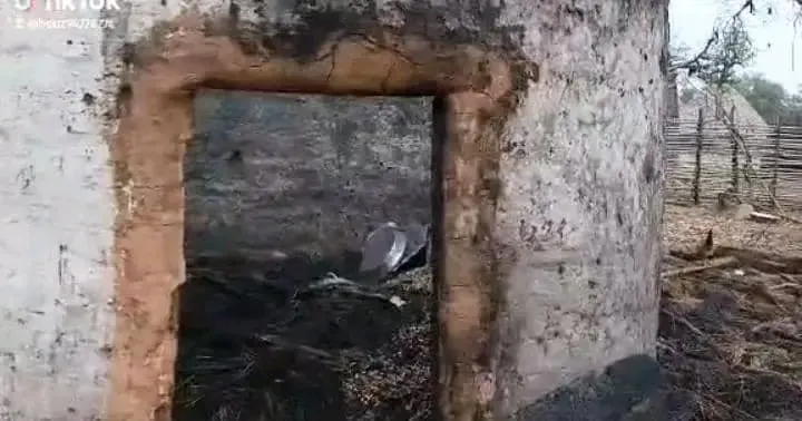 La maison du chef de village de Néoudou ravagée par un violent incendie