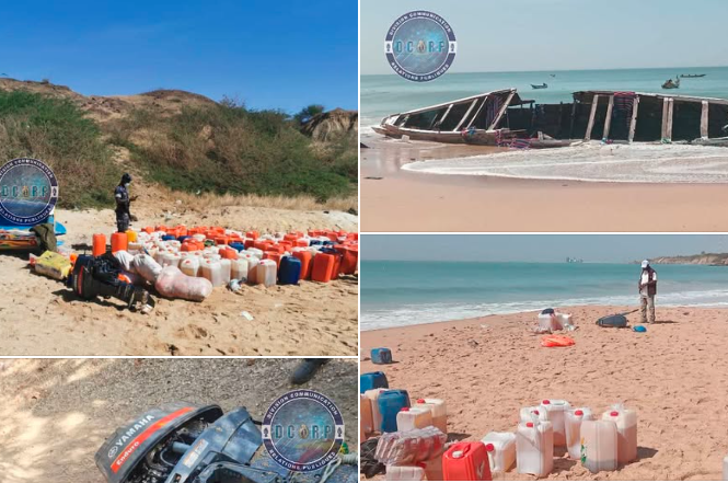 une pirogue transportant 123 migrants stoppée par la gendarmerie