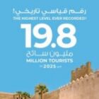 Le secteur touristique franchit un cap historique avec près de 20 millions de visiteurs