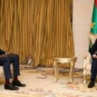 El Malick Ndiaye reçu par le Président mauritanien Mohamed Ould Ghazouani
