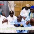 le Khalife général des Tidianes apporte sa contribution à la Grande Mosquée