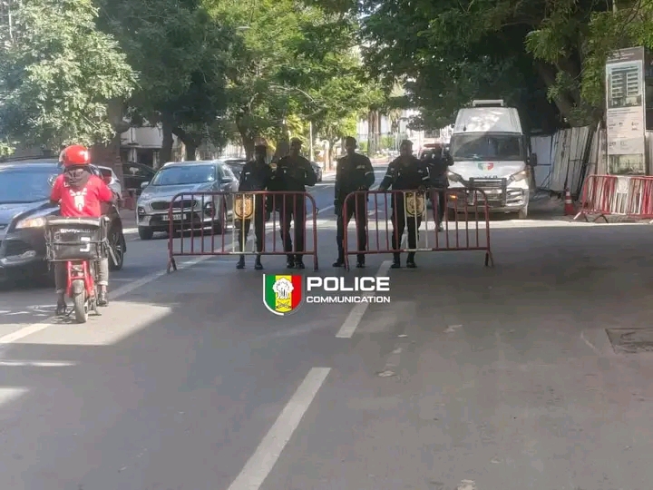 la Police Nationale mobilisée pour la sécurité des supporters (Photos)