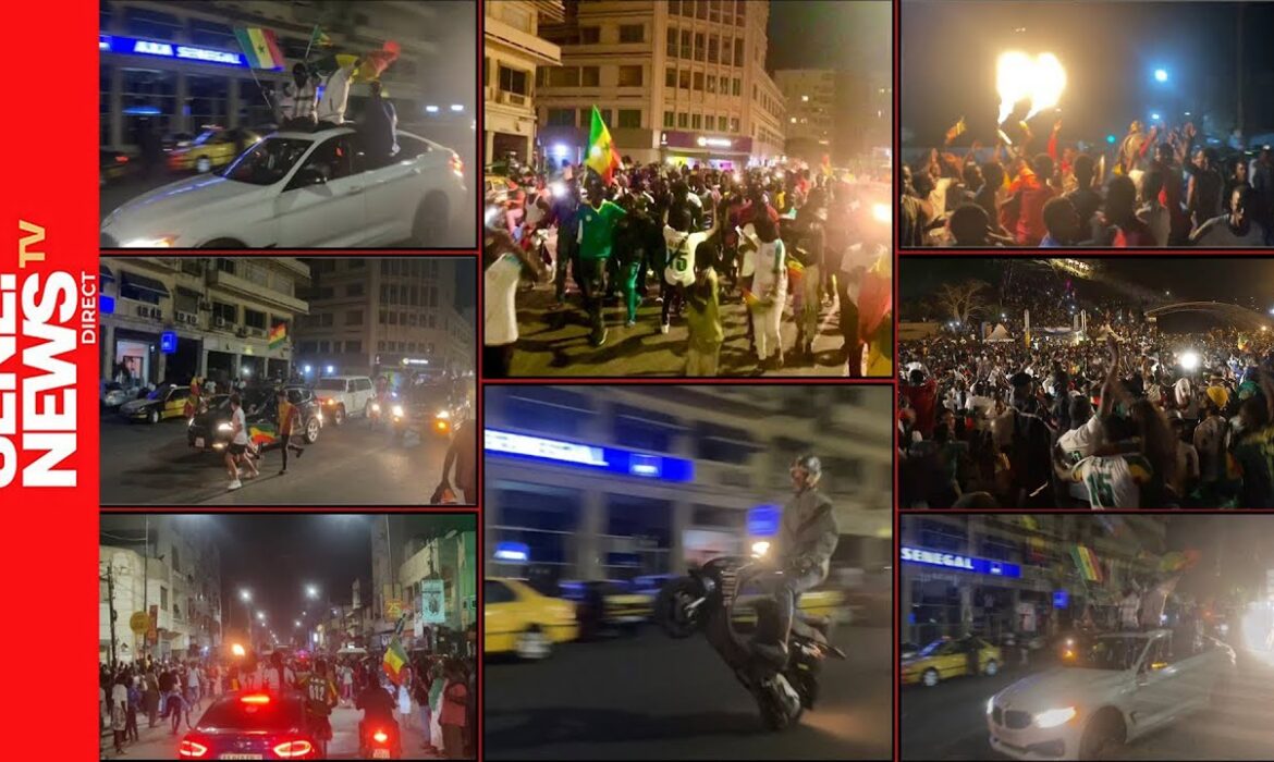 Ambiance de folie à Dakar, le Sénégal célèbre sa deuxième Coupe d&rsquo;Afrique