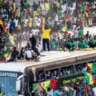 Direct/Accueil des lions de la téranga après leur victoire