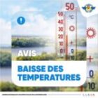 Les thermomètres chutent dès ce mardi avec l’apparition soudaine d’un phénomène quasi inexistant en cette saison