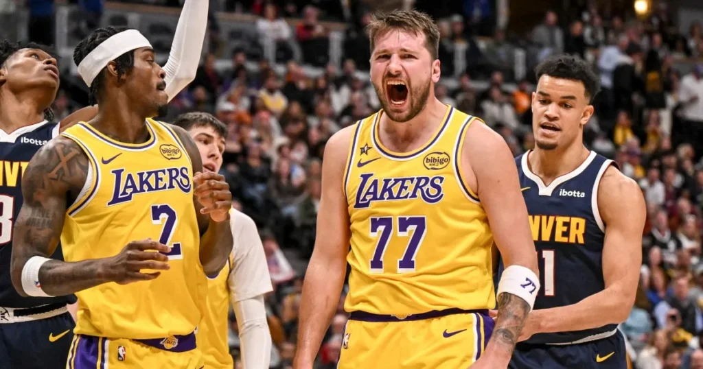 Après une première période à sens unique, le réveil foudroyant qui a permis aux Lakers de faire tomber Denver