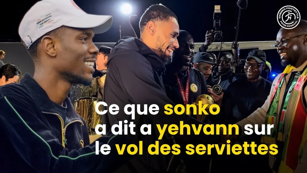 Au moment de saluer Yahvann, la question inattendue d’Ousmane Sonko qui a provoqué l’hilarité de la délégation