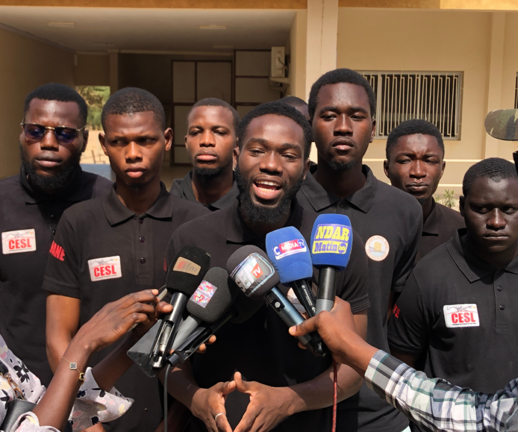 Face aux engagements restés sans suite, la double mesure de paralysie décrétée par la CESL sur le campus de Saint-Louis