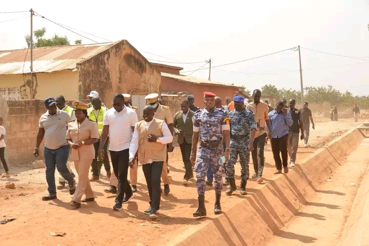 Déthié Fall inspecte l’avancement des chantiers