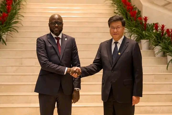le président de l’Assemblée nationale El Malick Ndiaye en visite officielle