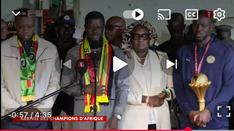 “ Gnoukal Bi, Askane Sénégal Dinaleneko Delo ,” la promesse du Président Diomaye aux Lions