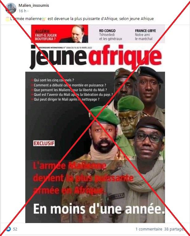 Le gouvernement Malien interdit la diffusion du journal Jeune Afrique pour «atteinte à l’ordre public»