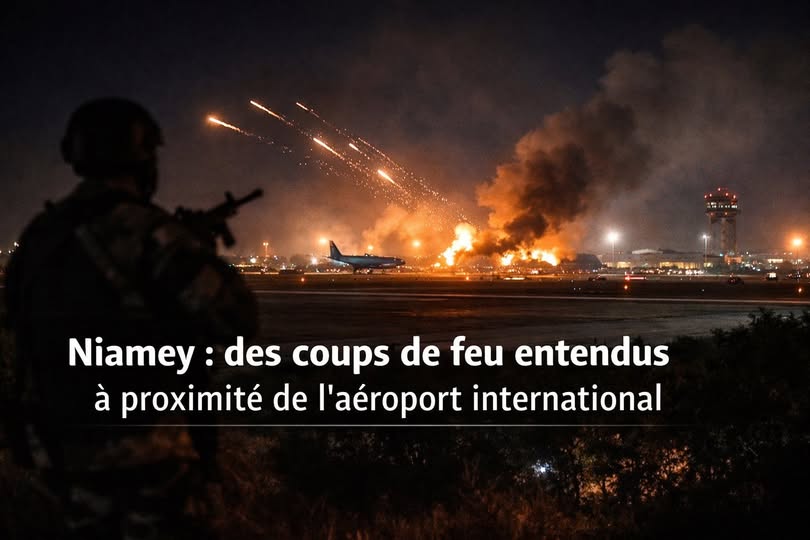 Des tirs et détonations entendus dans la nuit à l’aéroport de Niamey