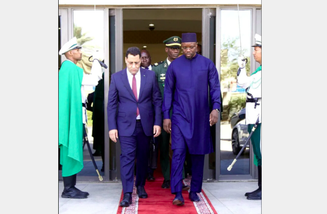Le Premier ministre mauritanien Moctar Ould Djay en visite officielle à Dakar
