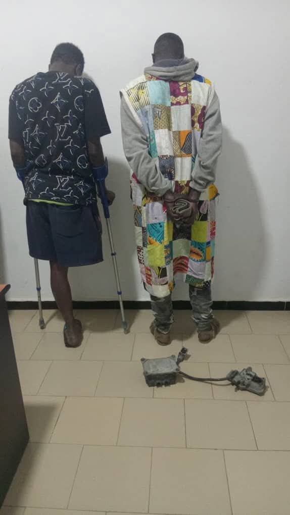 un handicapé arrêté à Diamaguene