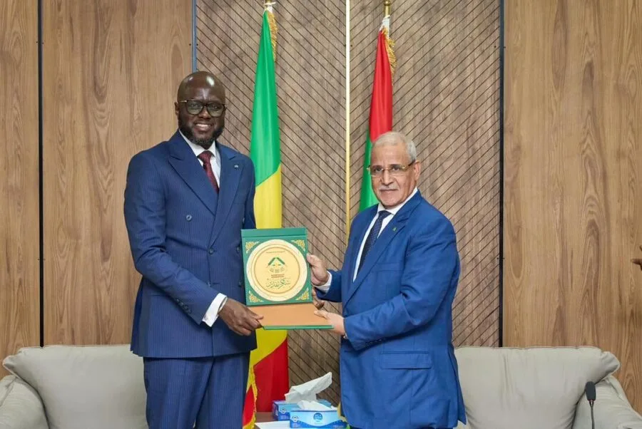 El Malick Ndiaye en visite officielle de deux jours en Mauritanie