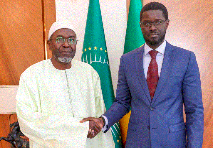 le Président Diomaye enchaîne des audiences de haut niveau