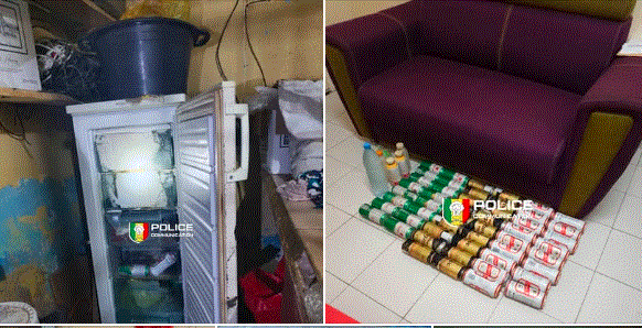 153 bouteilles saisies, une commerçante arrêtée