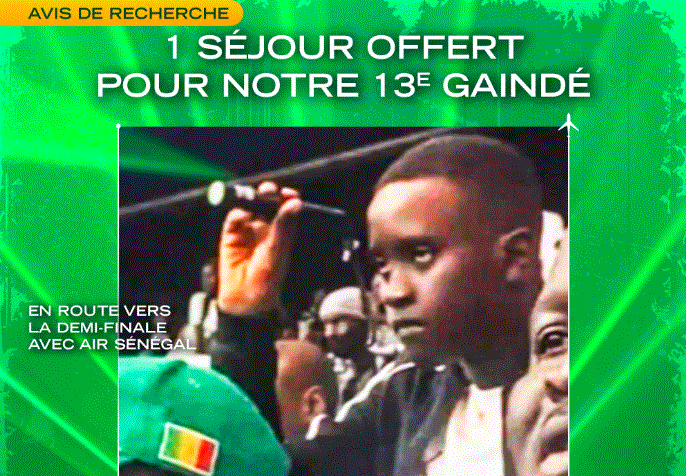 Air Sénégal offre un séjour gratuit au fameux pointeur de laser pour la demi-finale