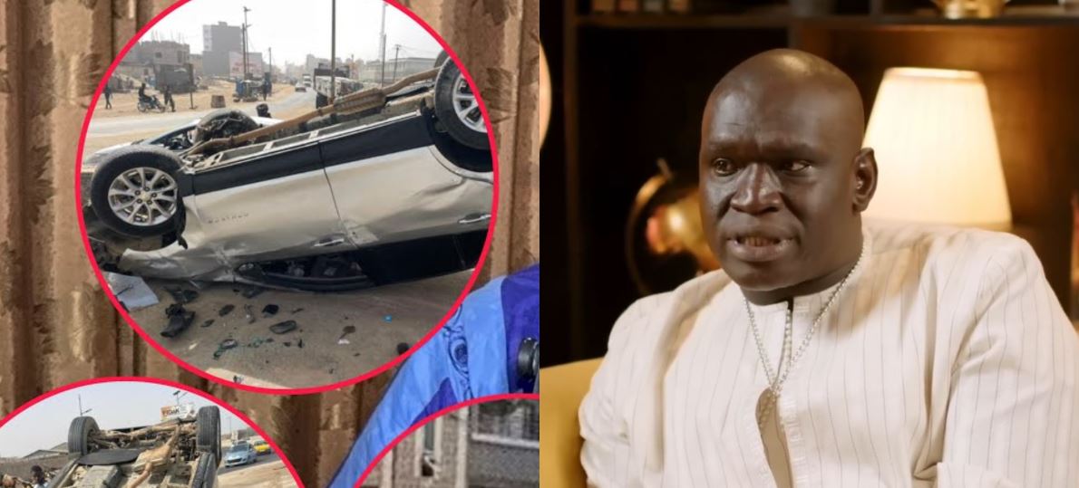 L&rsquo;artiste Mor Thiam Guéweul victime d&rsquo;un grave accident de la route