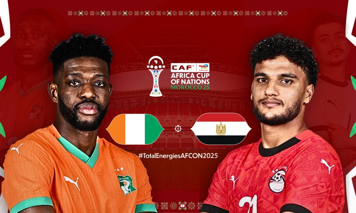 Suivez le match Égypte vs Côte d&rsquo;Ivoire – Quarts de finale CAN 2025