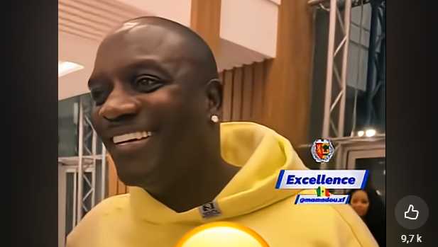 Réaction hilarante d&rsquo;Akon après la victoire du Sénégal (vidéo)