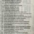 59 nouveaux enseignants-chercheurs, 75% à profils scientifiques (Liste)